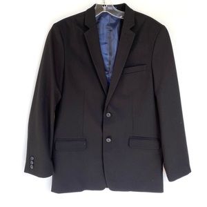 Boys black izod blazer 18